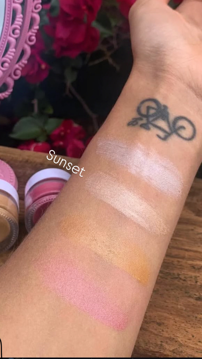 Iluminador facial sunset