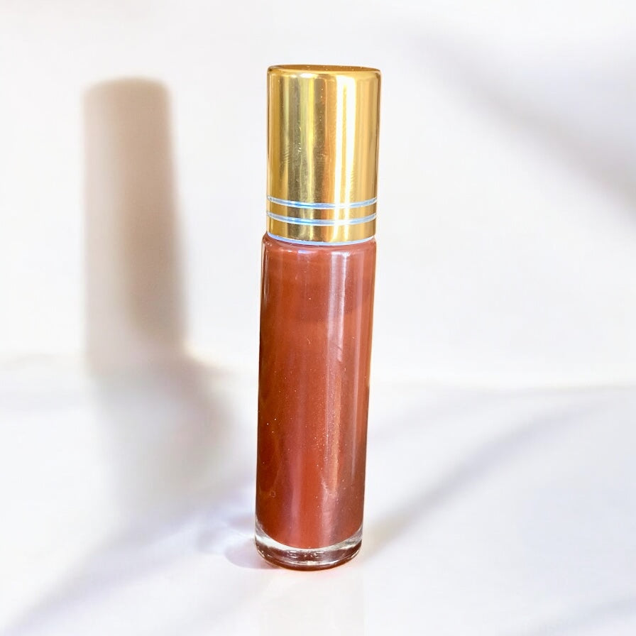 Lip Gloss atenea(tono marrón)